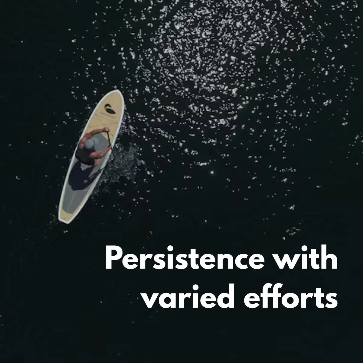 Persistence with Varied Efforts